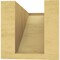 Ekena Millwork 4"W x 8"D x 4"H Wide Concord Rough Cedar Woodgrain TimberThane Corbel, Primed Tan CORUR04X08X04CONRCPR - alternate 6